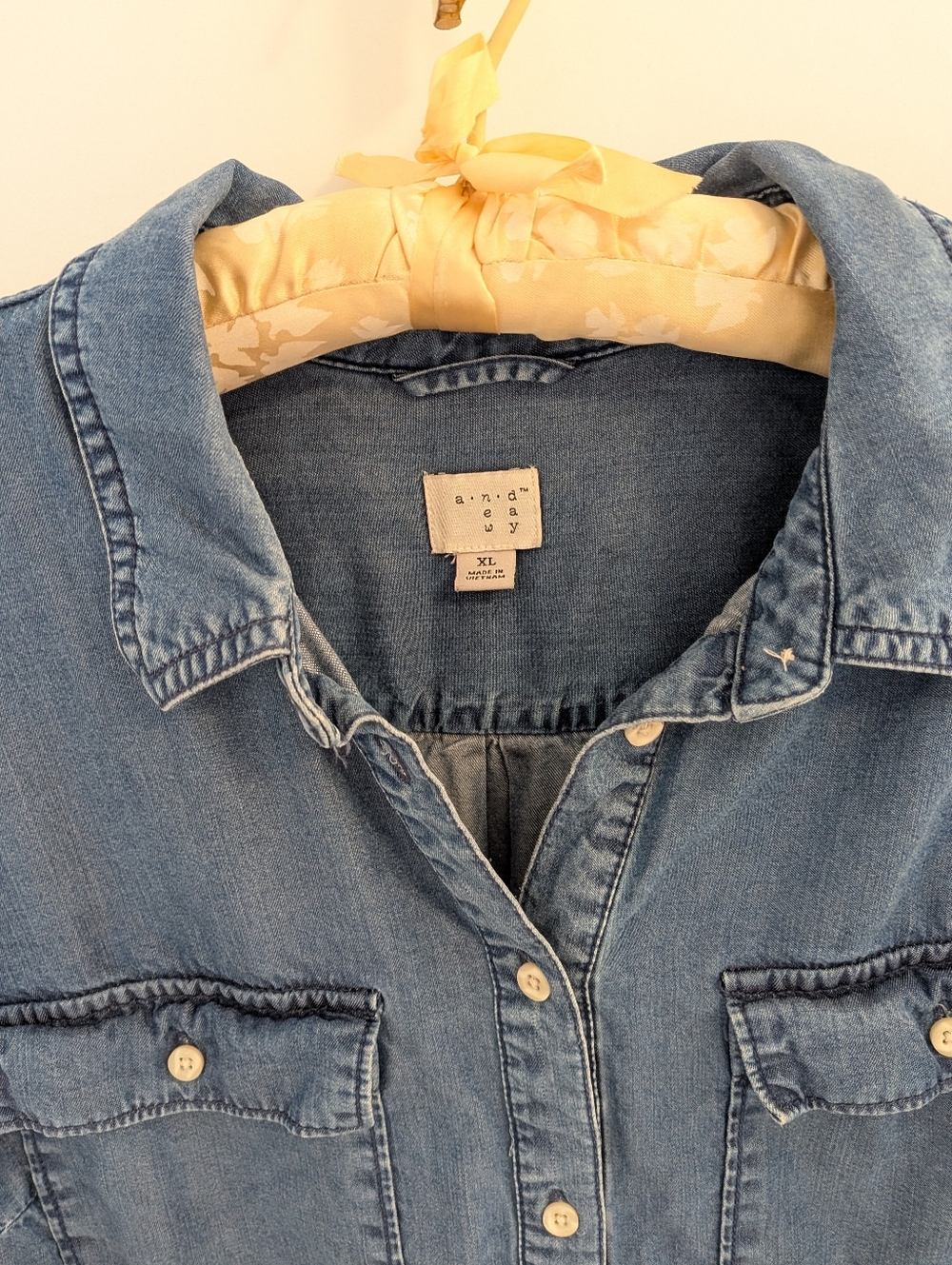 A New Day Denim Button-Up Shirt - Picture 3 of 8